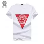 versace tee shirt 2020 badge triangle medusa